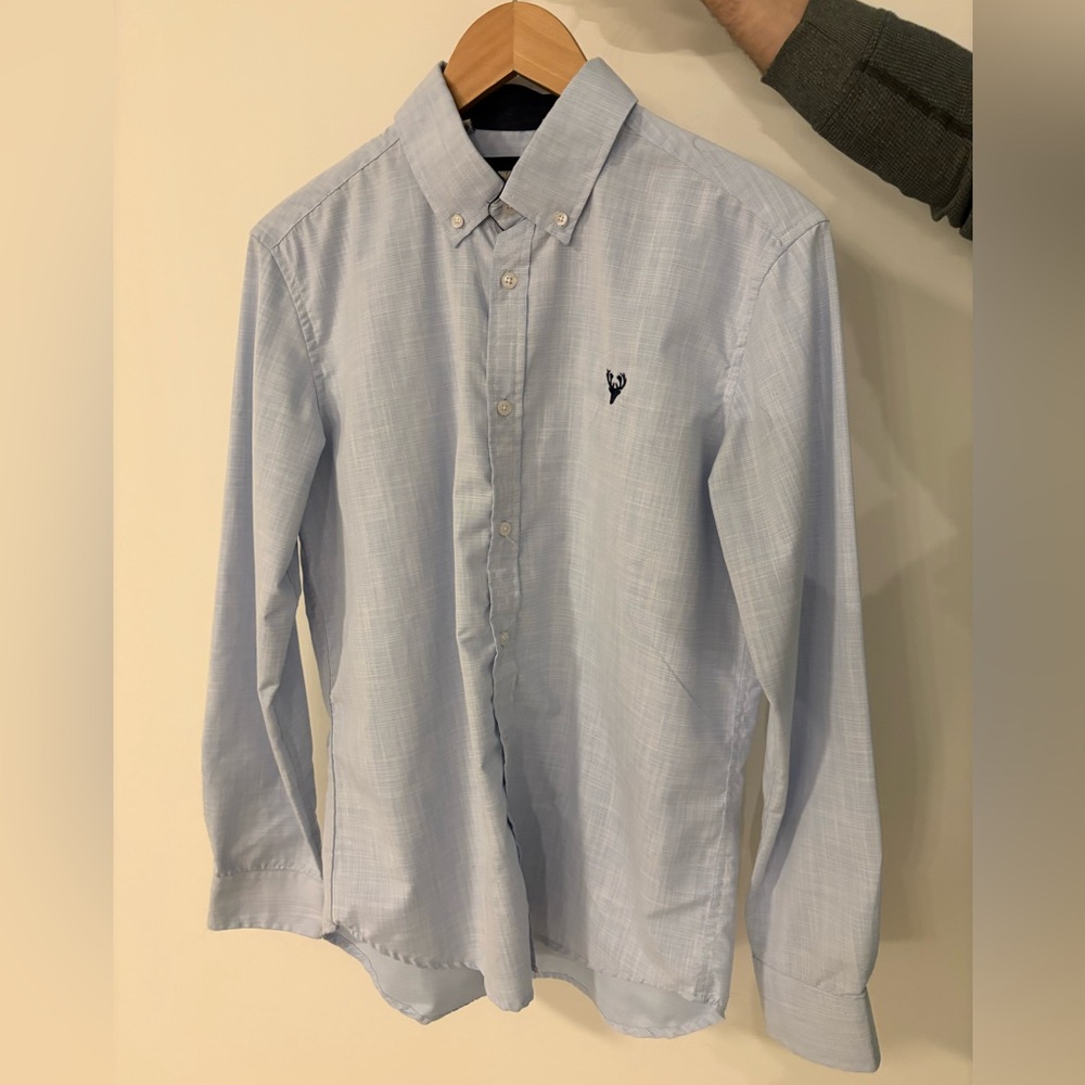 Classic Light Blue Button-Down Shirt